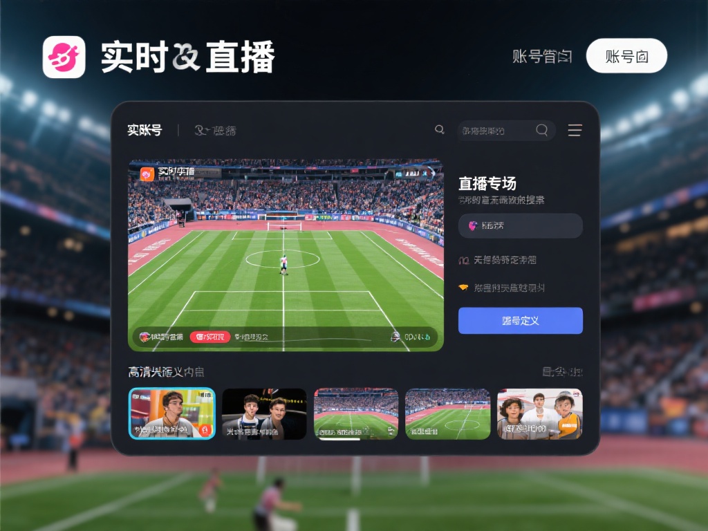 深入解析333体育账号功能与使用技巧指南 实时赛事直播:无需繁琐搜索,账号内置的直播专区让用