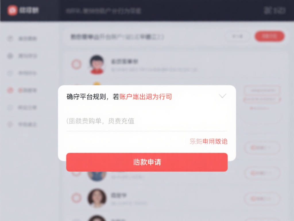 遵守平台规则：若账户出现违规行为（如恶意刷单或虚假